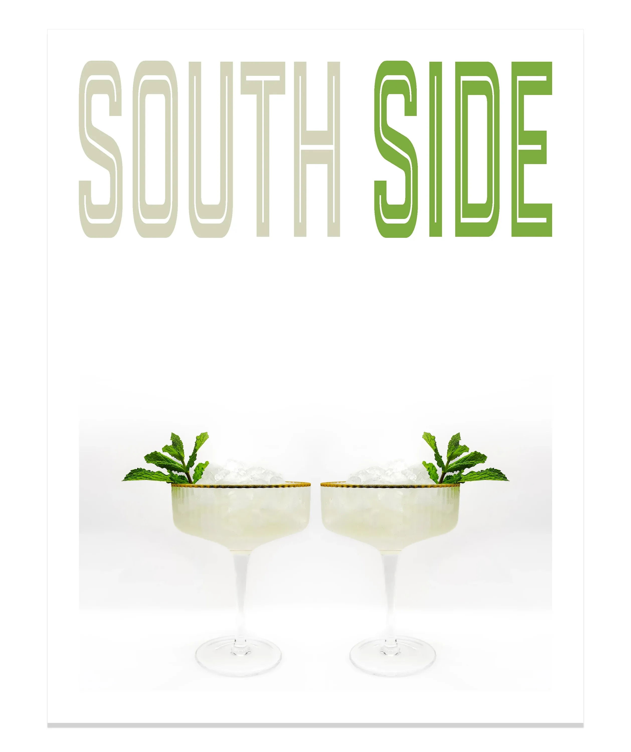 South Side magazine-style recipe cover