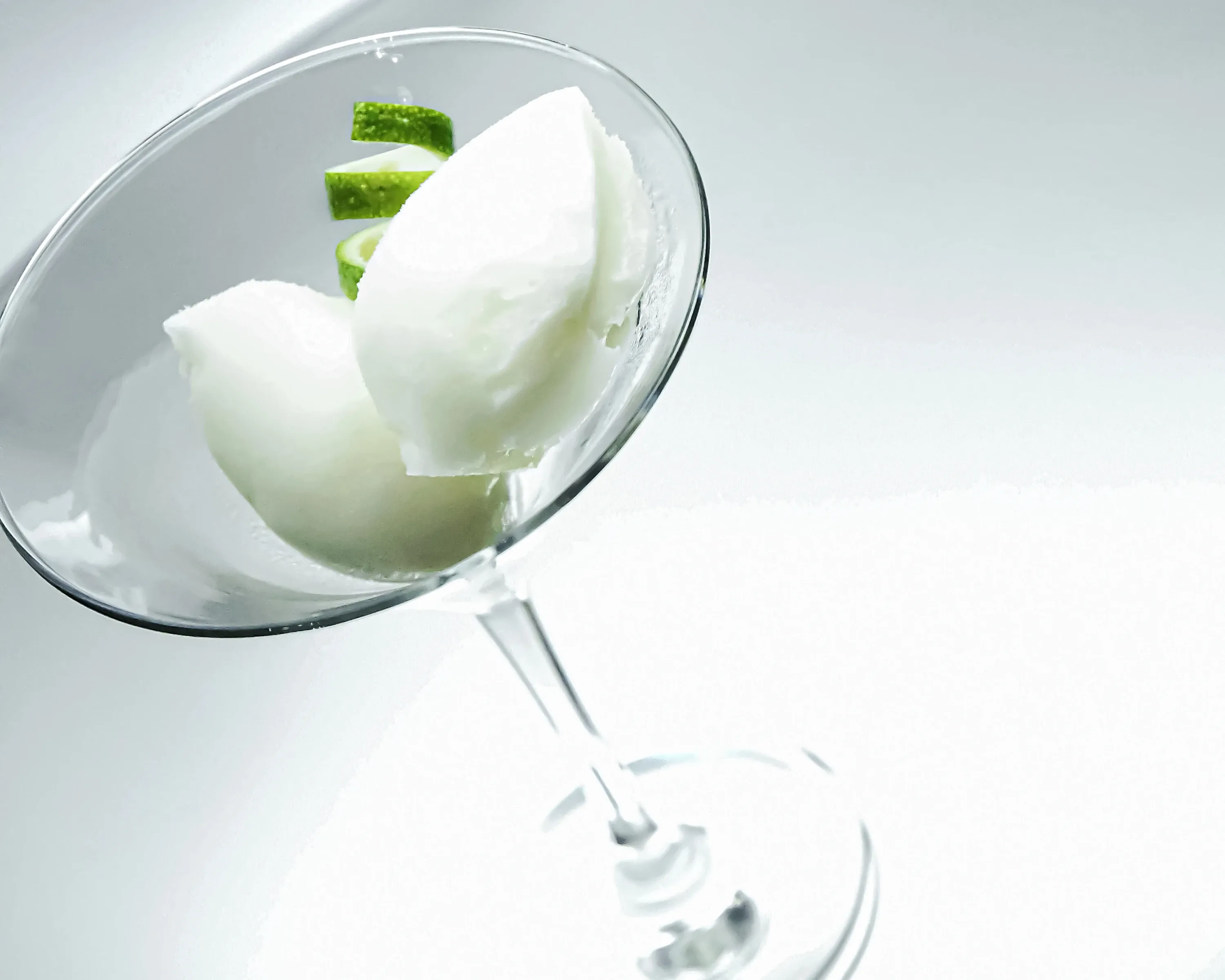 Rosemary Lime Sorbet